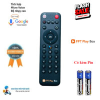 Remote Điều khiển FPT Play Box giọng nói TV Box NÚT VOICE SẮC MÀU  2018, 2019, 2020- Hàng mới chính hãng theo máy
