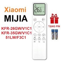 Remote Điều Khiển Máy Lạnh Máy Điều Hòa XIAOMI MIJIA (KFR-26GW/V1C1 KFR-35GW/V1C1 51LW/F3C1 - TẶNG PIN)