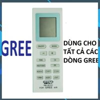 Remote Điều Khiển Máy Lạnh, Máy Điều Hòa GREE đa năng RM-8010Y (DÙNG CHO TẤT CẢ DÒNG MÁY LẠNH GREE)