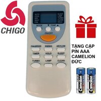 REMOTE ĐIỀU KHIỂN MÁY LẠNH CHIGO MẪU 1 - ĐIỀU KHIỂN ĐIỀU HÒA CHIGO - ĐIỆN TỬ TUỆ LÂM [bonus]