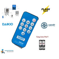 Remote Điều khiển quạt điều hòa DAIKIO các dòng DK-1500A 7000A 9000A 0700... Hàng chính hãng DAIKIO theo máy MỚI 100%