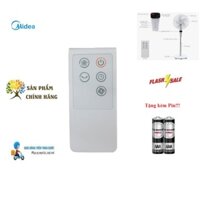 Remote Điều khiển Quạt Midea các dòng Quạt Cây Đứng, Treo Tường Midea- Hàng mới chính hãng 100% Tặng kèm Pin