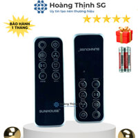 Remote điều khiển quạt Sunhouse mẫu 2, điều khiển quạt đa năng Sunhouse mẫu 2 - Tặng kèm pin