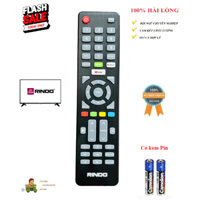 Remote Điều khiển RINDO TV LCD/LED/SmartTV Nút Home Màu xanh_ Hàng chính hãng theo TV 100% Tặng kèm Pin