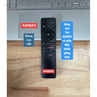Remote Điều khiển Tivi Asanzo( Dùng cho Tivi Asanzo có mẫu giống hình)