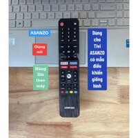 Remote điều khiển Tivi Asanzo giọng nói hàng Zin chính hãng( Dùng cho Tivi Asanzo có mẫu giống hình)