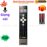 Remote điều khiển tivi ASANZO Mã 12, Giọng nói - Tặng kèm pin - Minh Nguyễn Computer