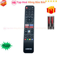 Remote điều khiển tivi ASANZO Mã 01 giọng nói, điều khiển TV Asanzo - Tạp Hoá HBB