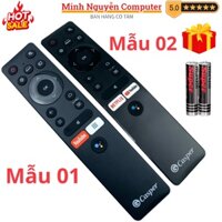 Remote điều khiển tivi Casper Mã 04, Điều Khiển TV Casper Internet Có Giọng Nói - Minh Nguyễn