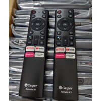 Remote điều khiển tivi Casper A1, Điều Khiển TV Casper Internet Có Giọng Nói - BẢO HÀNH 2 THÁNG