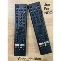Remote điều khiển tivi led RINDO Smart (2 mẫu)