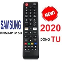 Remote điều khiển tivi Samsung smart BN59-01315D dòng TU (Model 2020 - Hàng xịn)