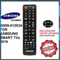Remote điều khiển tivi Samsung smart BN59-01303A (Model 2019 - Tặng pin)