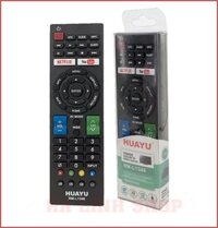 REMOTE ĐIỀU KHIỂN TIVI SHARP SMART RM-L1346 NÚT YOUTUBE NETFLIX HUAYU 1346, HÀNG XỊN PHÍM MỀM - ĐIỀU KHIỂN DÙNG CHO TIVI SHARP