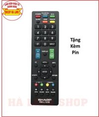 REMOTE ĐIỀU KHIỂN TIVI SHARP LCD/LED RM1238 (có tặng pin)