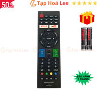 Remote điều khiển tivi SHARP Mã 01, điều khiển TV SHARP - Tặng kèm pin - Tạp Hóa Lee