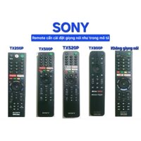 Remote điều khiển tivi SONY có giọng nói chính hãng (Giá rẻ - Micro điều khiển giọng nói).