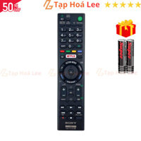 Remote điều khiển tivi SONY Mã 01 RMF-TX100E, điều khiển TV SONY - Tặng kèm pin - Tap Hoa Lee