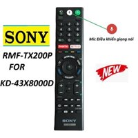 Remote điều khiển tivi sony giọng nói KD-43X8000D hàng mới 100%