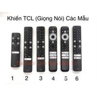 Remote điều khiển Tivi TCL giọng nói ( Các Mẫu )