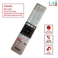 Remote Điều khiển tivi Toshiba smart RM-L1328 đa năng dùng chung các dòng CT đời 2015 - 2019 - Hàng tốt [ BH đổi mới ]