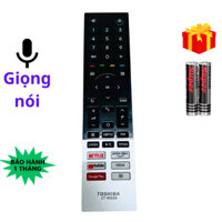 Remote điều khiển tivi TOSHIBA Mã CT-95024 Hàng Zin, Giọng nói, điều khiển TiVi TOSHIBA - Tặng pin