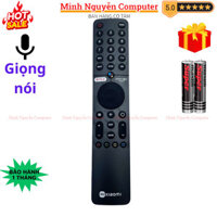 Remote điều khiển tivi Xiaomi Mã 02, giọng nói, điều khiển TV Xiaomi Smart - Tặng kèm pin - MNC