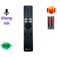 Remote điều khiển tivi Xiaomi Mã 01, giọng nói, điều khiển TV Xiaomi Smart - Tặng kèm pin - HBB