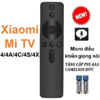 Remote điều khiển tivi XIAOMI Mi tv Mitv 4 4A 4C 4S 4X (Micro điều khiển giọng nói - Tặng pin)