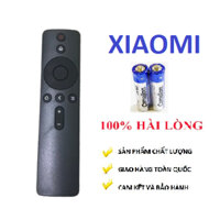 Remote điều khiển tivi xiaomi có giọng nói màu đen