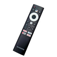 Remote điều khiển tivi SKYWORTH Mã 02 giọng nói, điều khiển TV COOCAA