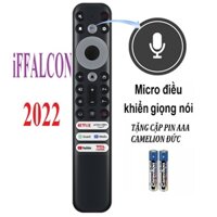 Remote điều khiển tivi iFFALCON 2022 MICRO ĐIỀU KHIỂN GIỌNG NÓI REMOTE DIEU KHIEN TV iFFALCON