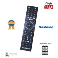 Remote Điều khiển tivi Nashinal hàng chính hãng theo TV 100% Tặng kèm Pin