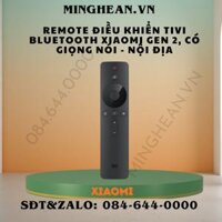 Remote điều khiển Tivi Bluetooth Xiaomi gen 2, có giọng nói – Nội Địa
