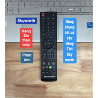 Remote điều khiển Tivi Skyworth hàng Zin theo máy( Dùng chung tất cả Tivi Skyworth)