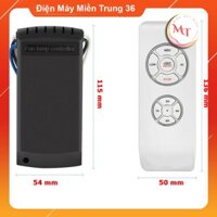 Remote điều khiển từ xa cho quạt trần Cao Cấp, quạt đèn, quạt trần không cánh “Điện Máy Miền Trung 36”