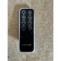Remote Điều khiển từ xa quạt điều hòa Sunhouse SHD 7727/ 7726 - Hàng chính hãng mới 100% Tặng kèm Pin