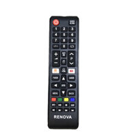 Remote điều khiển từ xa tivi renova smart FPT PLAY chính hãng-tặng pin-đầu bấm từ xa tivi renova smart FPT PLAY