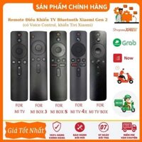 Remote Điều Khiển TV Bluetooth Mi Gen 2 (có Voice Control, khiển Tivi Mi) - Hàng Chính Hãng