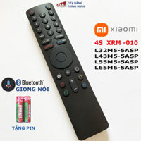 Remote điều khiển TV XIAOMI Giọng Nói Mi tv Mitv 4s XMRM-010 cho tv L32M5 L43M5 L55M5 M65M6 [TẶNG PIN]
