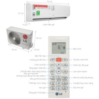 Remote LG Điều Hòa 2 Chiều Inverter Chính Hãng