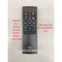 Remote loa LG, Điều khiển loa Soundbar LG