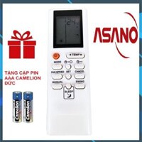 Remote máy lạnh ASANO mẫu 1 - Điều khiển điều hòa ASANO