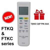 Remote máy lạnh Daikin dòng FTKQ & FTKC [TẶNG PIN] Điều khiển điều hoà Daikin dòng FTKQ & FTKC