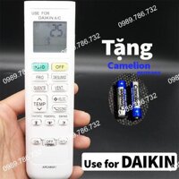 Remote máy lạnh Daikin Inverter - Hàng chính hãng