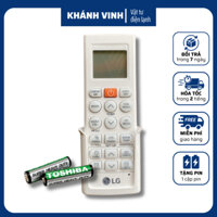 REMOTE máy lạnh LG zin hàng chính hãng, Remote điều hòa LG, điều khiển máy lạnh LG ( tặng đế + pin )