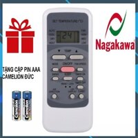 Remote máy lạnh NAGAKAWA mẫu 4 - Điều khiển điều hòa NAGAKAWA