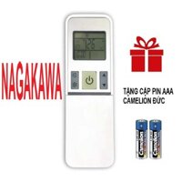 Remote máy lạnh NAGAKAWA mẫu 5 - Điều khiển điều hòa NAGAKAWA mẫu 5