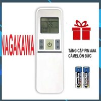 Remote máy lạnh NAGAKAWA mẫu 5 - Điều khiển điều hòa NAGAKAWA mẫu 5