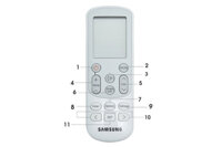 Remote máy lạnh samsung 03